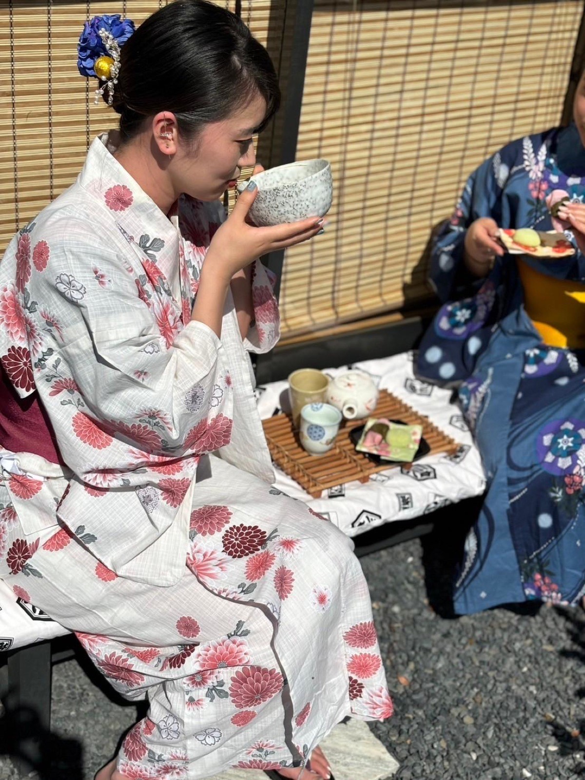お抹茶と和菓子